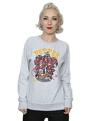 Image of Harry Potter Women's Gryffindor Seeker Sweatshirt XX-Large Heather Grey