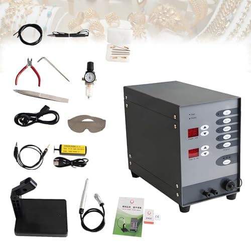 Image of Pulse Argon Arc Welding Machine, Automatic Spot Welder, Adjustable 50-600A - Ideal for Jewelry Restoration and Metal Fabrication with Enhanced Precision