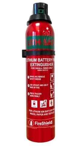 Image of 500ml Lith-Safe Lithium Battery Fire Extinguisher - FireShield