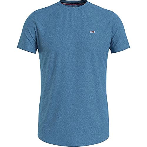 Image of Tommy Jeans Slim Jaspe Short Sleeve T-shirt XS
