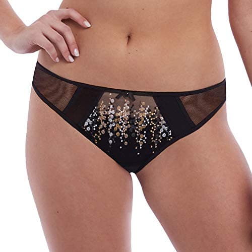 Image of Freya Women's Astrid Cheeky VPL-Free Brazilian Brief, Noir, XS