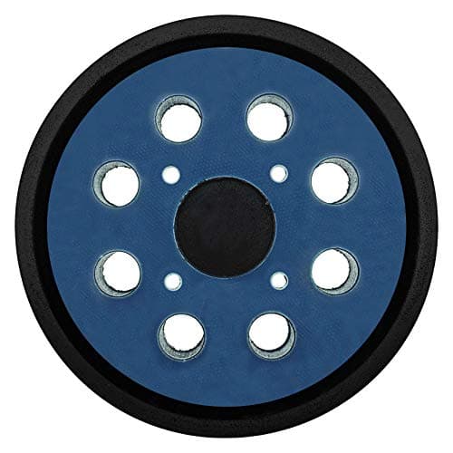 Image of 1 x SabreCut OSSCS002 125mm Medium 8 Dust Extraction Hole Random Orbital Sander Hook and Loop Backing Pad Compatible with 4 Hole Mount 29mm Centre