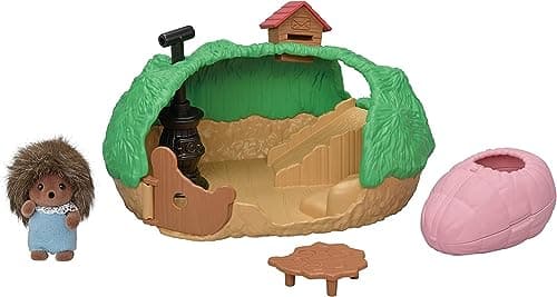 Image of Sylvanian Families Baby Hedgehog Hideout Playset 5453