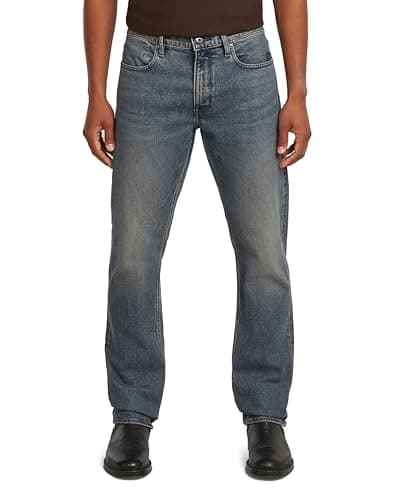 Image of G-STAR Men's Mosa Straight Jeans, Blue (antic sand blast D23692-D775-G803), 32W / 30L