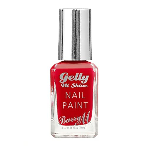 Image of Barry M Cosmetics Gelly Hi Shine Gel Nail Paint, Shade Red, Hot Chilli