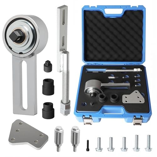 Image of KeleHD 303-1611 Torque Multiplier Set Fit for Ford 1.0 for EcoBoost 1.1 Engines, Pulley Adjustment Tool, Engine Crankshaft Belt Pulley Removal Tool, OE #303-1611-01 303-1611-02