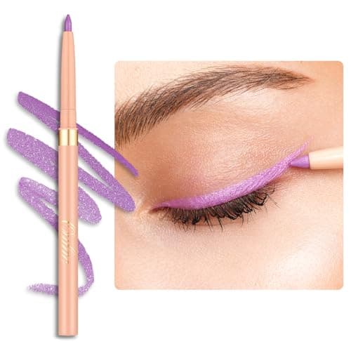 Image of OULAC Matte Purple Eye Liner Pencils Waterproof, Smudge-proof Retractable Eyeliner Lasts 24H +, Highly Pigmented and Smooth, Long-lasting Formula, Vegan (09) Sweet Taro