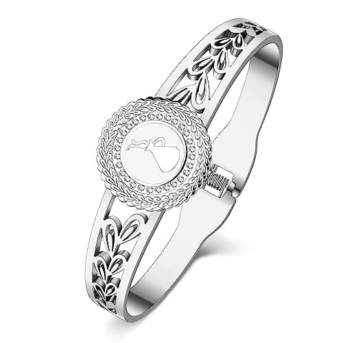 Image of YAYAKO Stainless Steel 18k Gold Zodiac Bracelets Bangle Dainty Signs of the Zodiac Bracelet for Women Girls Bestie Gifts (Aquarius)