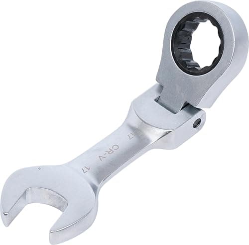 Image of BGS 6917 | Ratchet Combination Wrench | short | adjustable | 17 mm