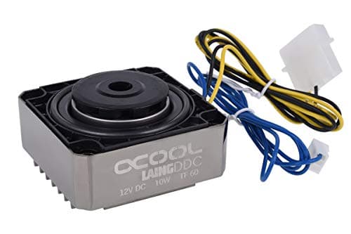 Image of Alphacool Laing DDC310 Pump, Single Edition - Black/Dark Gray, Nickel
