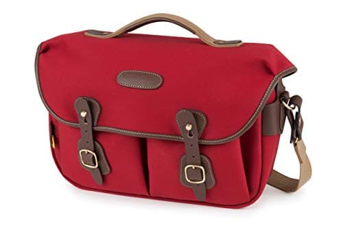 Image of Billingham Hadley Pro 2020 Camera Bag (Burgundy Canvas/Chocolate leather)