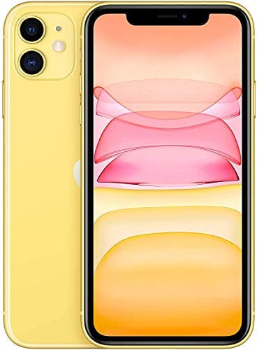 Image of Apple iPhone 11, 64GB, Yellow (Renewed)