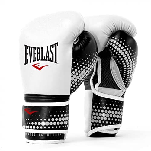 Image of Everlast Spark Boxing Training Gloves (12 oz, White)