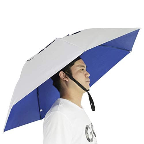 Image of NEW-Vi Fishing Umbrella Hat Folding Sun Rain Cap Adjustable Multifunction Outdoor Headwear