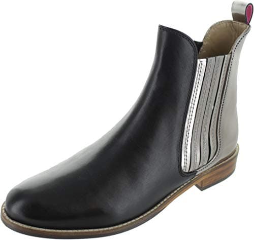 Image of Joules Women's Westbourne Chelsea Boot, Pewter, 6 Medium US