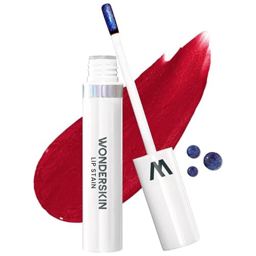 Image of Wonderskin Wonder Blading Lip Stain Peel Off Masque - Long Lasting, Waterproof and Transfer Proof Red Lip Tint, Matte Finish Peel Off Makeup (Divine Masque)