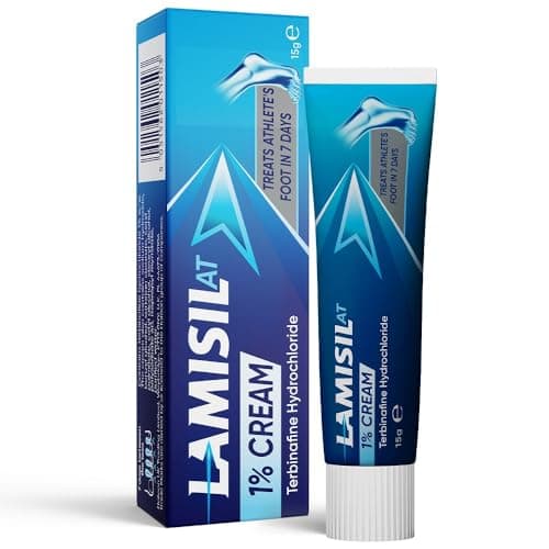 Image of Lamisil AT 1% Athletes Foot Treatment Cream for Treatment of Foot Fungus, 15 g