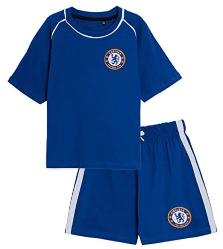 Image of Chelsea Kids FC Short Pyjamas 13 Years Blue