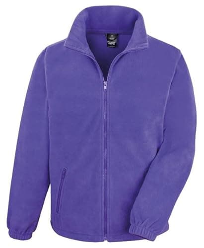 Image of Result R220M Mens Core Fleece Jacket - Purple - M