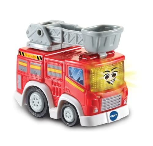Image of VTech Toot-Toot Drivers Fire Engine| Interactive Toddlers Toy Pretend Play With Lights And Sounds | Suitable Boys & Girls 12 Months, 2, 3, 4 + Years, English Version