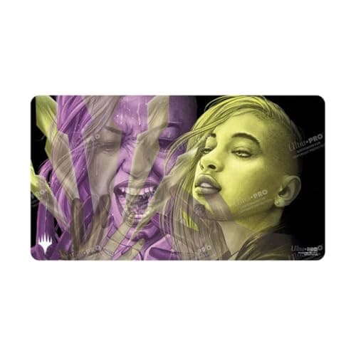 Image of Ultra PRO - MTG Duskmourn Playmat Commander Ft. Niko, Light of Hope for Magic: The Gathering, Use as Mousepad, Desk Mat, Protects MTG Cards During Gameplay