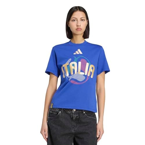 Image of adidas Women's FIFA World Cup 2026 T-Shirt, Italy/Bold Blue, Medium