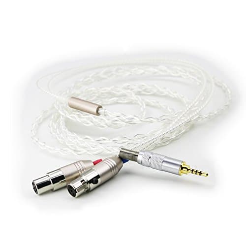 Image of ABLET HIFI cable with 2.5mm Trrs Balanced Male Compatible with Audeze LCD-2, LCD-3, LCD-4, LCD-X, LCD-XC Headphone & Compatible Astell&Kern AK240 AK380 AK320 onkyo DP-X1 FIIO X5III XDP-300R