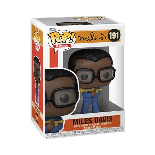 Image of Funko POP! Icons: Miles Davis - Collectable Vinyl Figure - Gift Idea - Official Merchandise - Toys for Kids & Adults - Music Fans - Model Figure for Collectors and Display