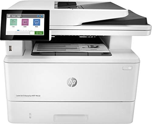 Image of HP LaserJet Enterprise M430f Multifunction Laser Printer (Printer, Scanner, Copier, Fax, LAN, Duplex, 350-Sheet Paper Tray) White