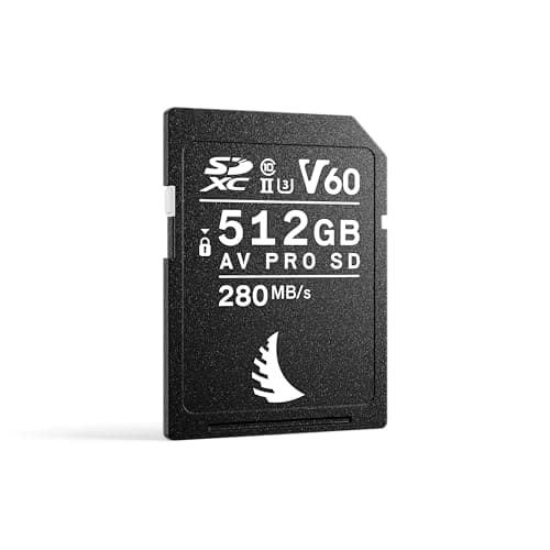 Image of Angelbird AV PRO SD V60 512 GB - SDXC UHS-II Memory Card - up to 6K - for High-Res Photography, Continuous Shooting, and Light Video Production