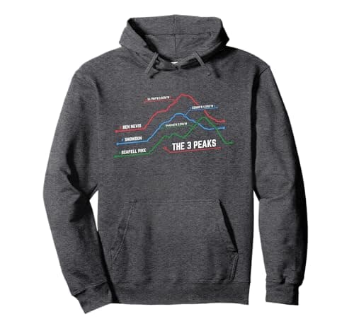 Image of 3 Peaks Challenge The Mountain Elevation Three Peaks Pullover Hoodie