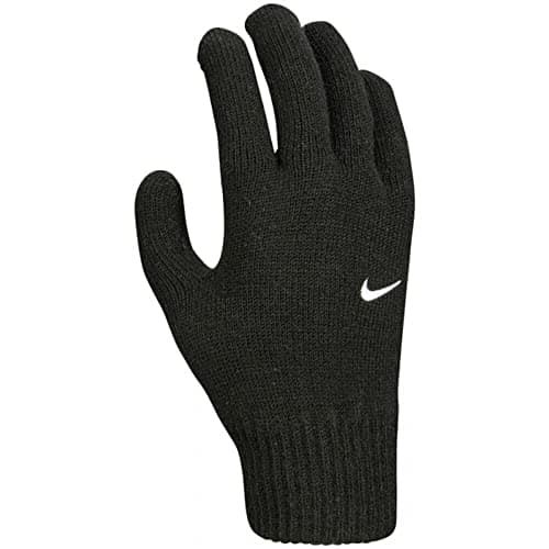 Image of NIKE YTHS SWOOSH KNIT GLOVE 2.0 BLACK L/XL