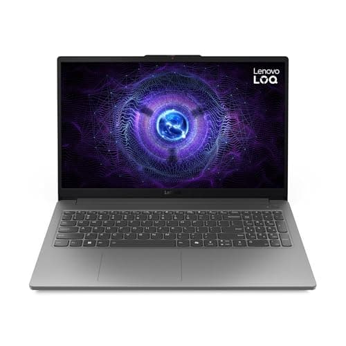 Image of Lenovo LOQ 15IAX9E 15.6" FHD 144Hz Gaming Laptop, Intel Core i7-12650HX, 16GB DDR5 RAM, 512GB PCIe SSD, NVIDIA RTX 4050, Windows 11 Home, Wi-Fi 6, Backlit KB, Luna Grey (83LK00DBUK)