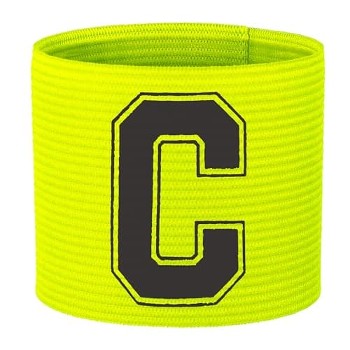 Image of 55 Sport Football Adult & Junior Captain's Armband - Junior - Yellow