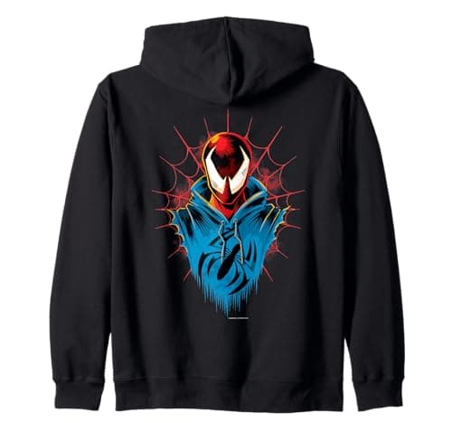Image of Marvel Spider-Man: Across the Spider-Verse Scarlet Spider Zip Hoodie