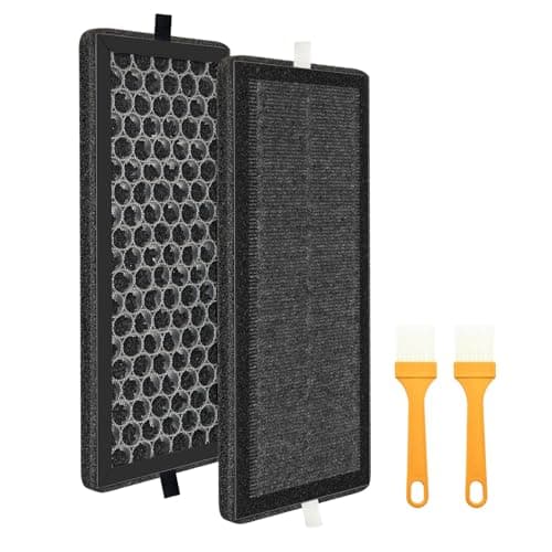 Image of Replacement Filter compatible with Silentnight 38060 Air Purifier and Netta 28W,3-stage filter,Replacement for Spear & Jackson 38065 2 Pack Replacement Filters