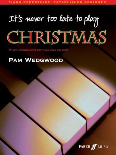 Image of It's Never Too Late to Play Christmas Piano (Paperback)