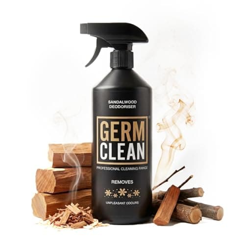 Image of Germ Clean Sandalwood Room Spray & Odour Eliminator, 500ml Non-Toxic Air Freshener for Home, Fabric & Upholstery, Long Lasting Surface Deodoriser & Carpet Freshener
