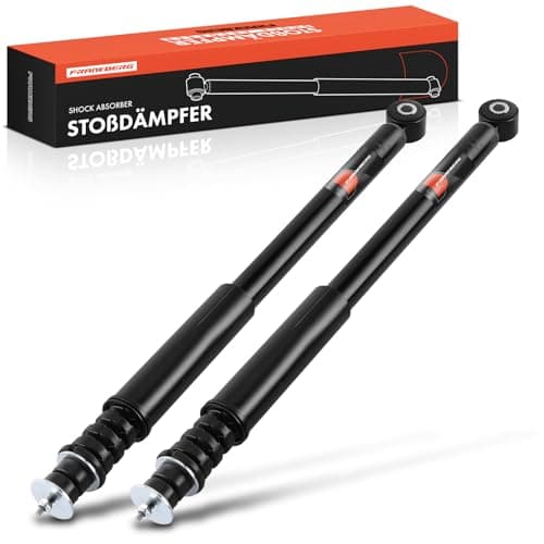 Image of Frankberg 2x Shock Absorber Strut Rear Left Right 667mm Gas pressure Compatible with Duster HM Duster HS Duster Box Replace# 343827,562105043R
