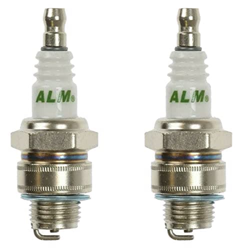 Image of Masterpart 2 x ALM Spark Plug J19LM For 2 & 4 Stroke Petrol Lawnmower And Cultivator Engine