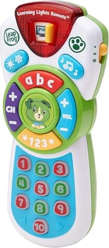 Image of LeapFrog Scout's Learning Lights Remote | Musical Baby Toy with Lights, Sounds, Numbers & Letters | Christmas Gifts & Stocking Fillers for Children 6 months+, 1, 2, 3 Year Olds Boys & Girls,Multi