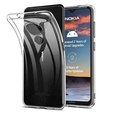 Image of GAPlus Nokia 5.3 Case - Transparent Clear Ultra Slim Silicone Gel Skin Bumper Case Cover For Nokia 5.3