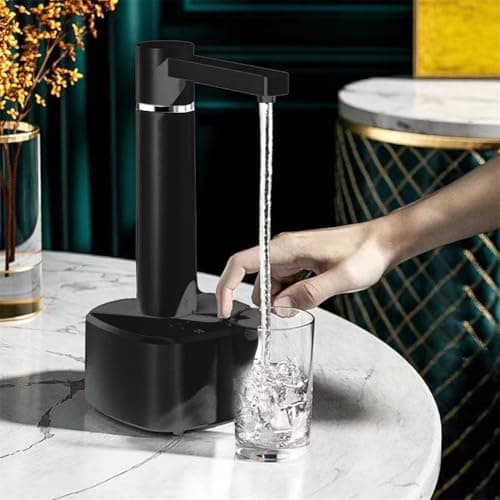 Image of Axorafow 3-gear Electric Automatic with Plus for Dispenser with Stand Water Hot for Cold Water Compatible Usb Various Buckets (Black)