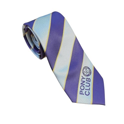 Image of Official Pony Club Members Tie, Horse Riding, Equestrian, 2 Sizes (45")
