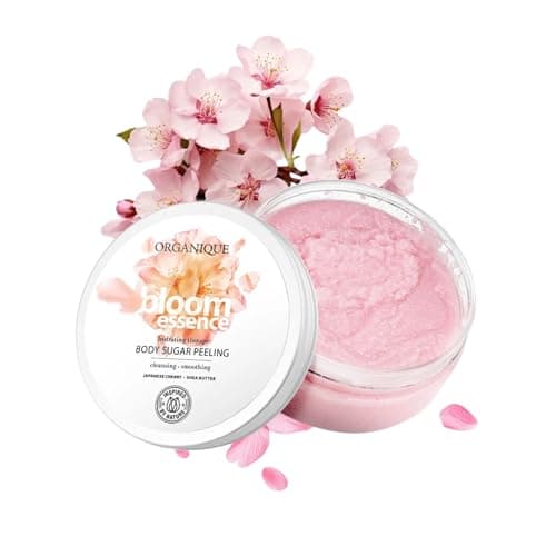 Image of Organique Premium Beauty Body Scrub Peeling| Exfoliating Body Polish with Shea Butter, Organic Bio-Active Extracts, Vitamin E | Hydrating and Nourishing Exfoliator for Smooth, Radiant Skin (200 ml)