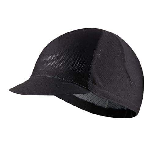 Image of CASTELLI Espresso 2 Cap, Breathable Cycling Cap for Men & Women, Light Black, One size