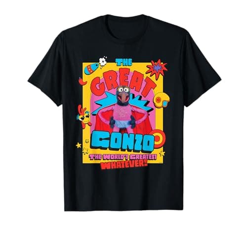 Image of Disney The Muppets The Great Gonzo World's Greatest Whatever T-Shirt