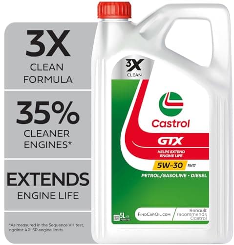 Image of Castrol GTX 5W-30 RN17 Engine Oil 5L