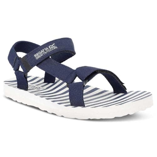 Image of Regatta Womens Lady Vendeavour Sandals with Adjustable Straps, Water Friendly - Perfect for Holiday, Walking & Camping Blue
