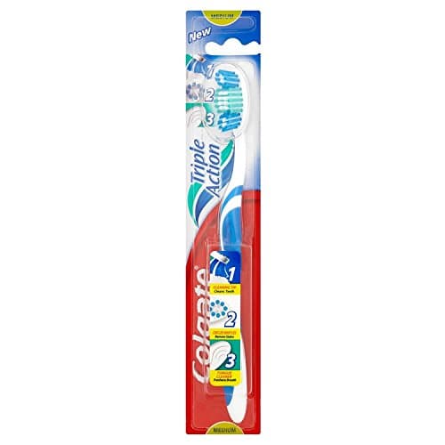 Image of 12 x Colgate Triple Action Medium Toothbrush
